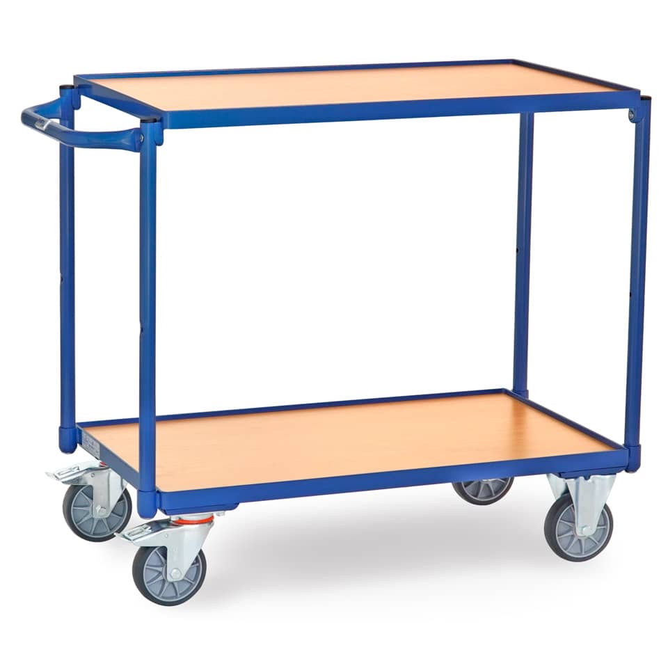 Tisch-/Transportwagenn - 2 Etagen, 850 x 500 mm, max. 300 kg