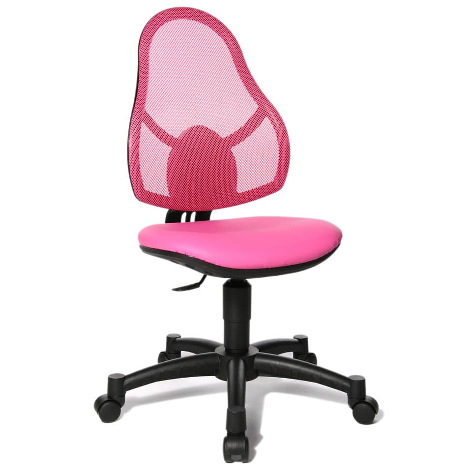 Drehstuhl Open Art® Junior - schwarz/pink
