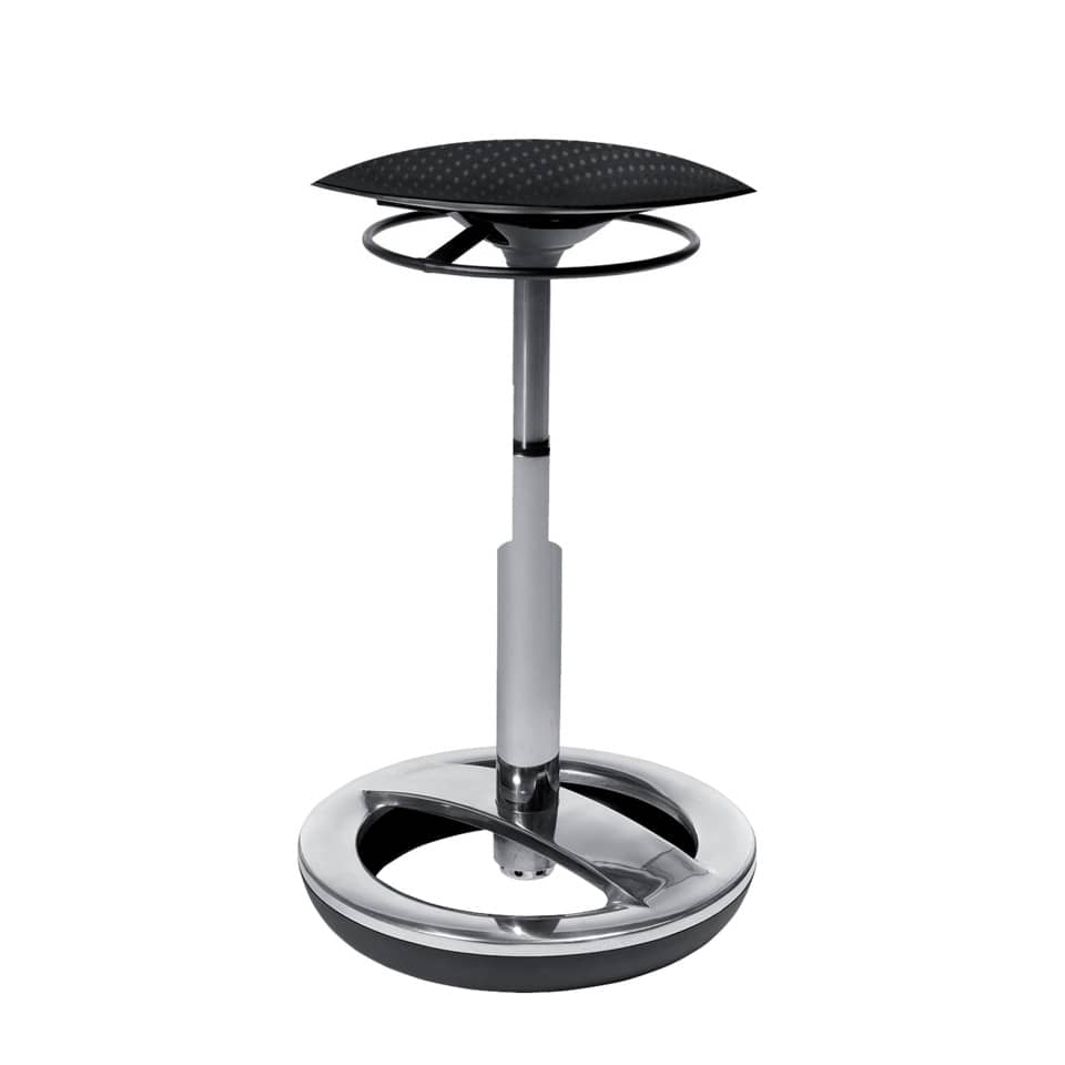 Drehhocker SITNESS High Bob schwarz