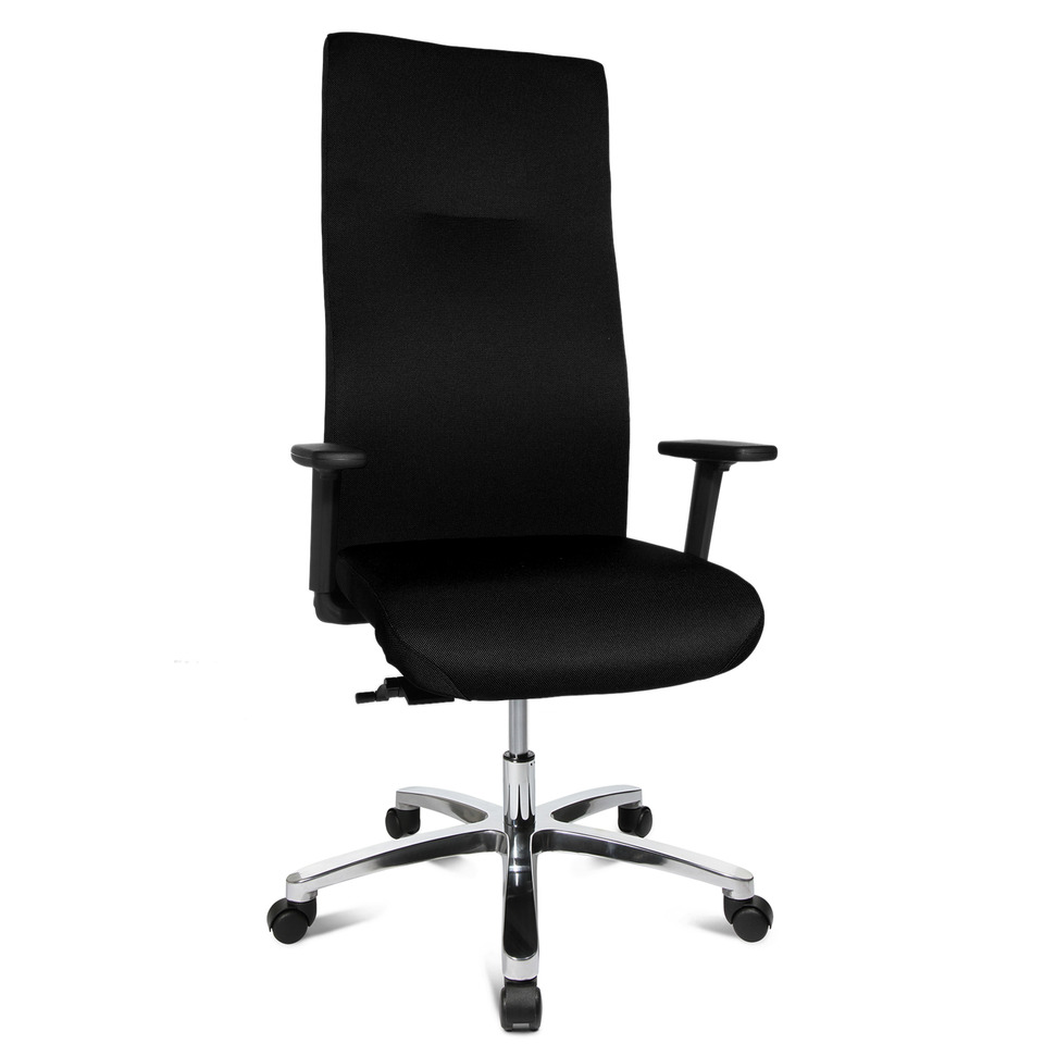 Drehstuhl mit Armlehnen Big Star 30, schwarz