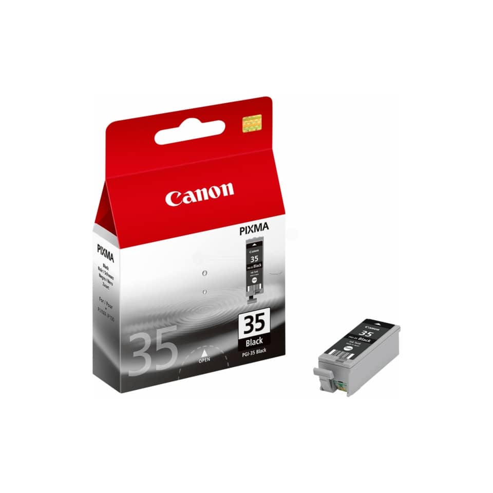 Original Canon Tintenpatrone schwarz (1509B001,1509B001AA,PGI-35,PGI-35BK)