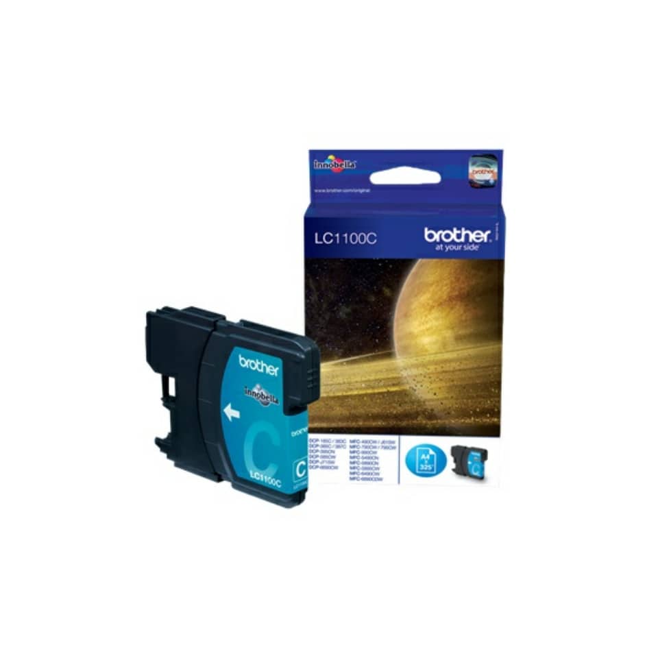 Original Brother Tintenpatrone cyan (LC-1100C)