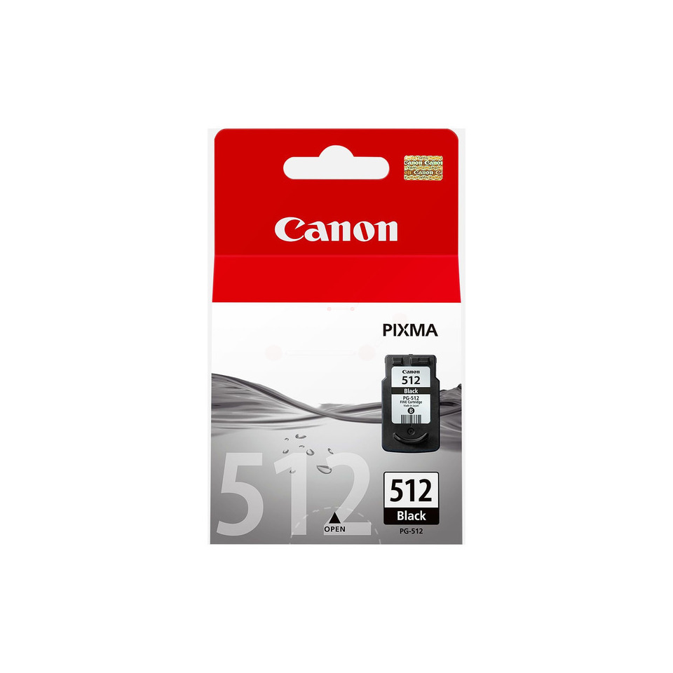 Original Canon Druckkopfpatrone schwarz pigmentiert (2969B001,2969B001AA,PG-512BK,PG-512)
