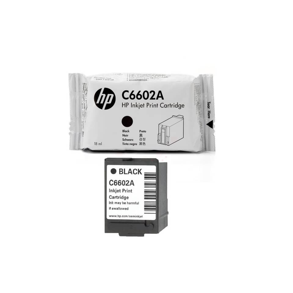 Original HP Druckkopfpatrone schwarz (C6602A)