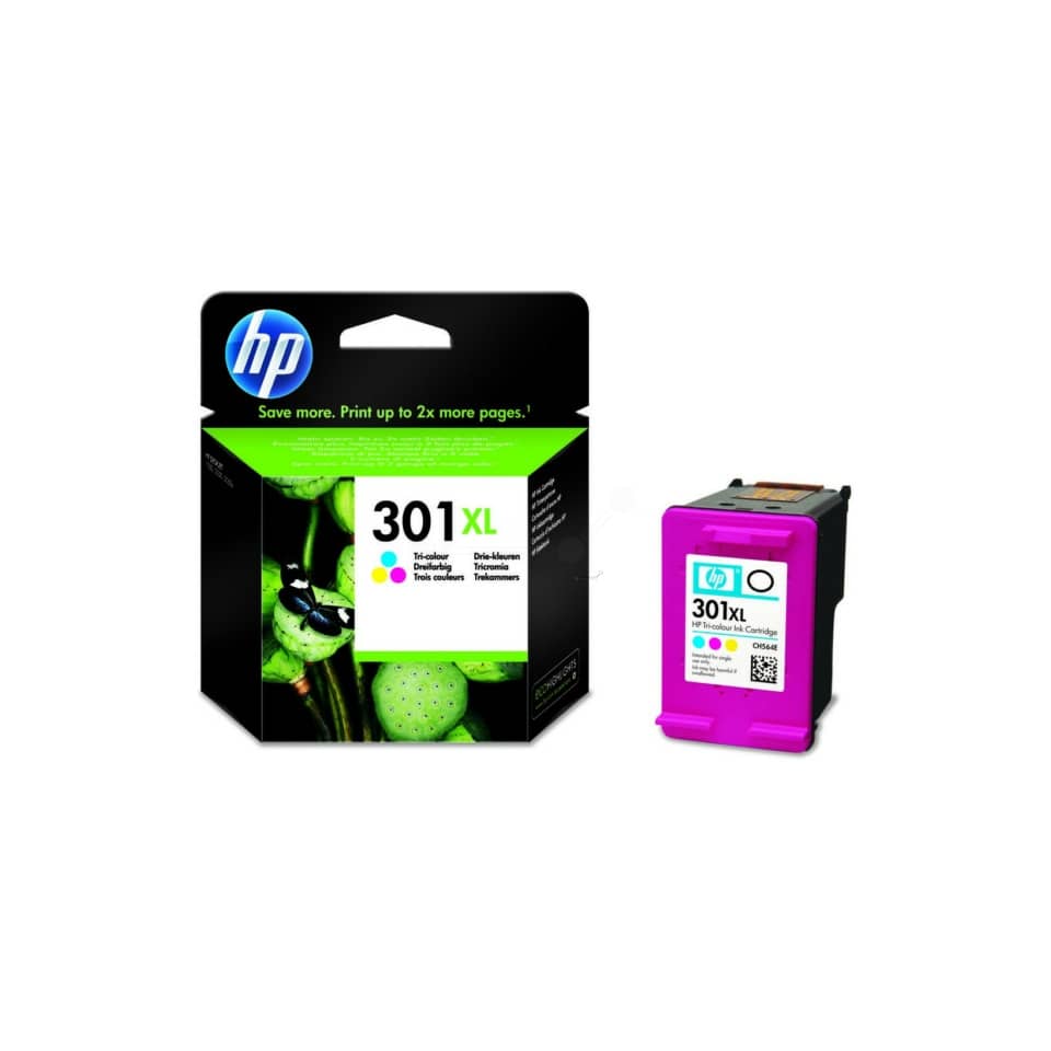 Original HP Druckkopfpatrone color High-Capacity (CH564EE,CH564EE#ABE,CH564EE#ACU,CH564EE#BA3,CH564EE#UUS,301XL,301XLC,301XLCOLOR,NO301XL,NO301XLC,NO301XLCOLOR)