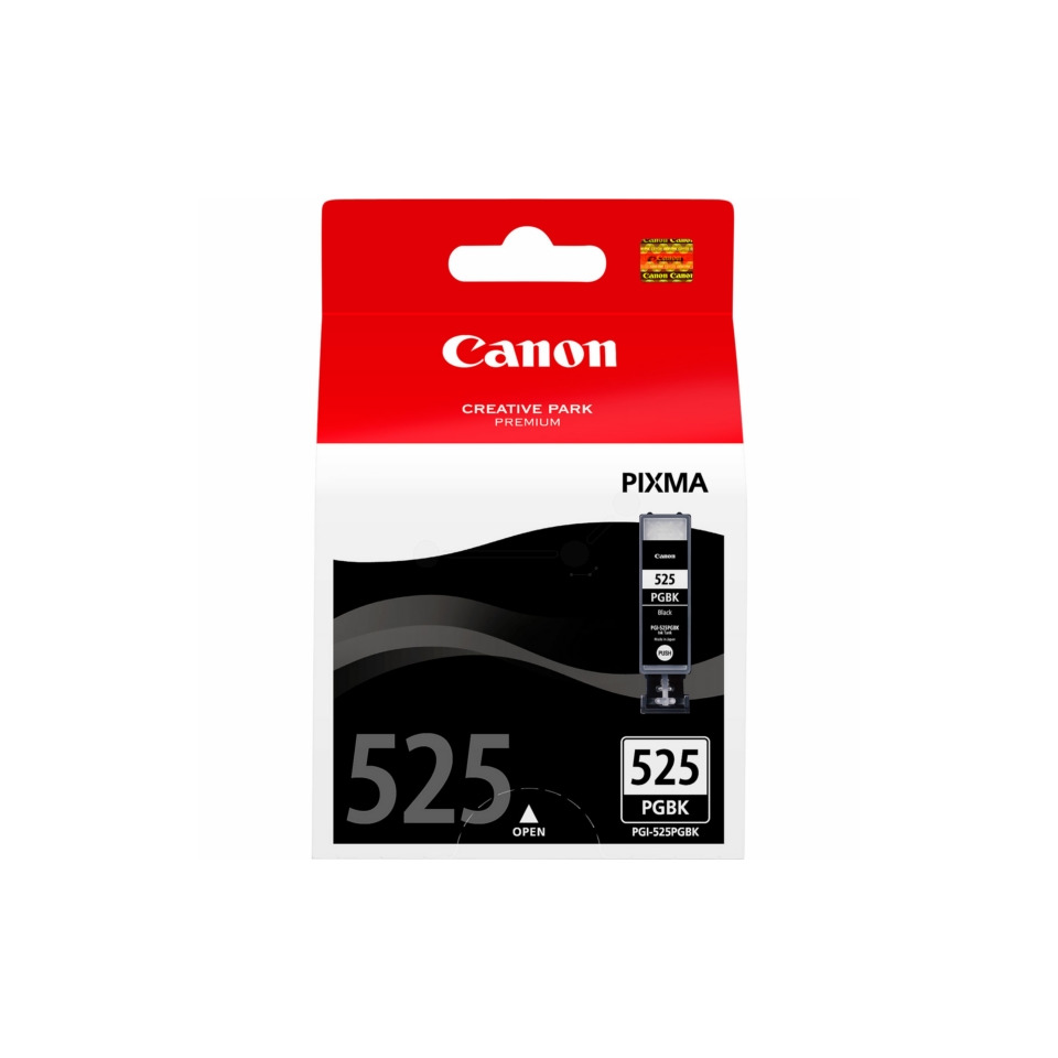 Original Canon Tintenpatrone schwarz pigmentiert (4529B001,4529B001AA,PGI-525BK,PGI-525,PGI-525PGBK)