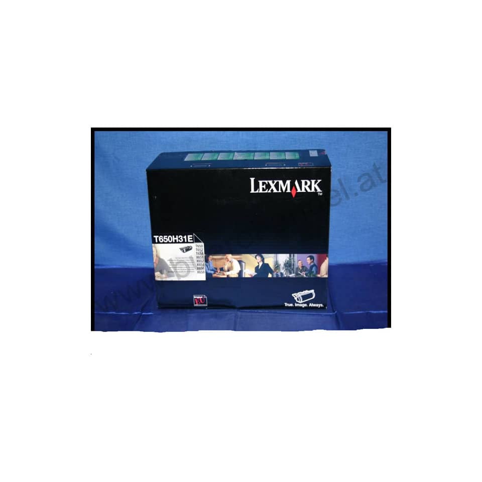 Original Lexmark Tonerkartusche schwarz corporate (00T650H31E,0T650H31E,T650H31E)