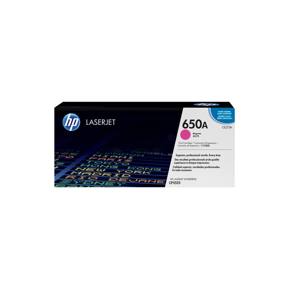 Original HP Tonerkartusche magenta (CE273A,650A,650AM,650AMAGENTA,NO650A,NO650AM,NO650AMAGENTA)
