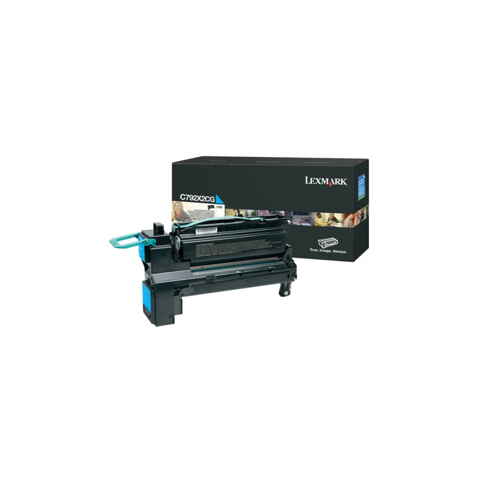 Original Lexmark Tonerkartusche schwarz extra High-Capacity return program (00C792X1KG,0C792X1KG,C792X1KG)