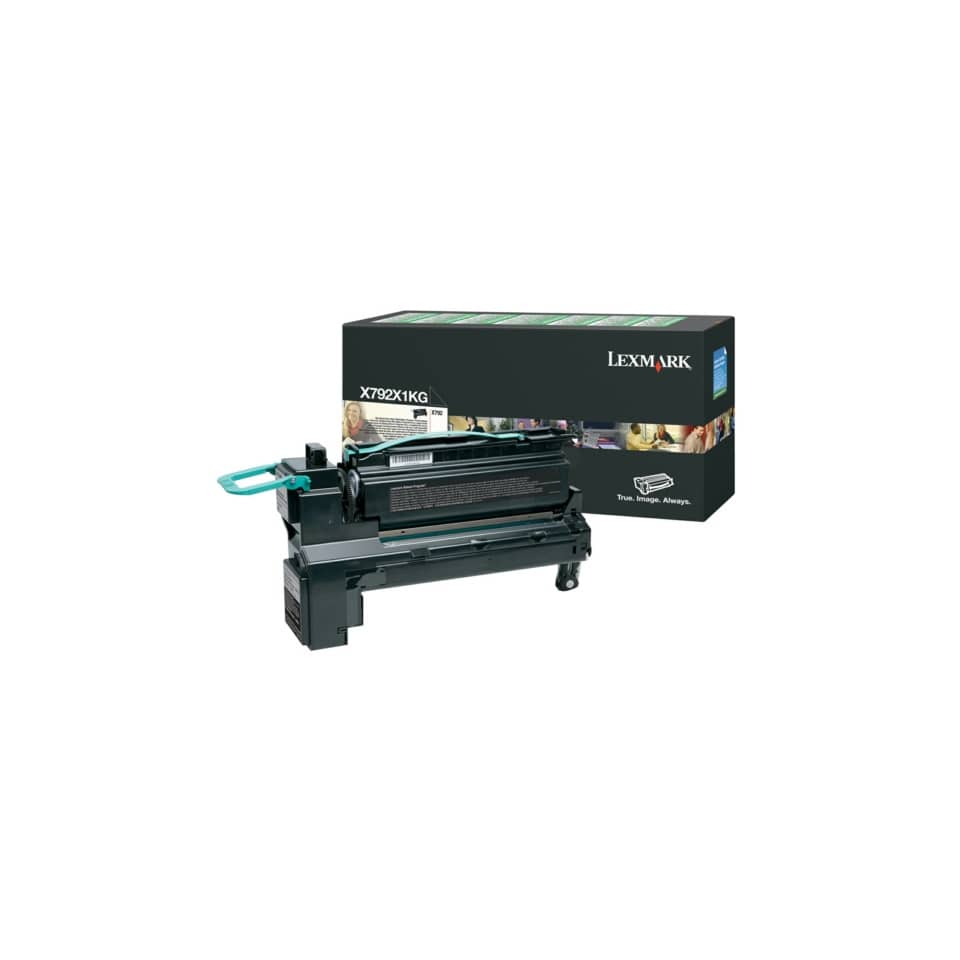 Original Lexmark Tonerkartusche schwarz return program (00X792X1KG,0X792X1KG,X792X1KG)