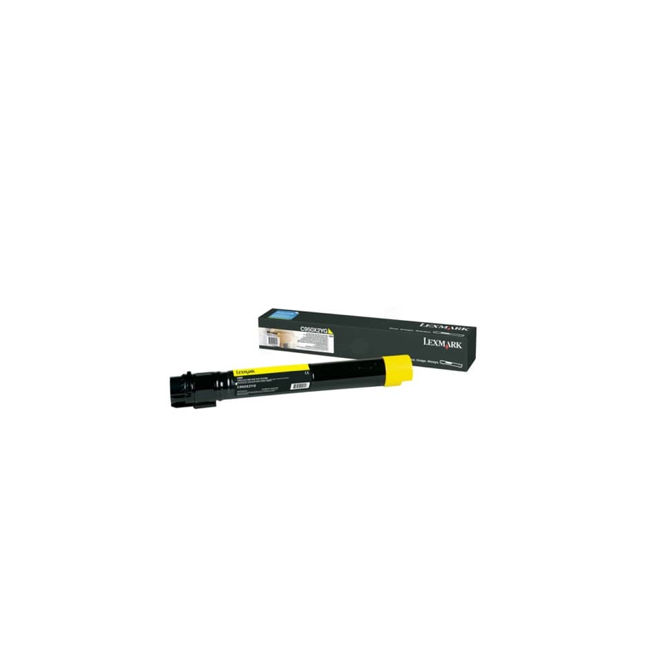 Original Lexmark Toner gelb (00C950X2YG,0C950X2YG,C950X2YG)