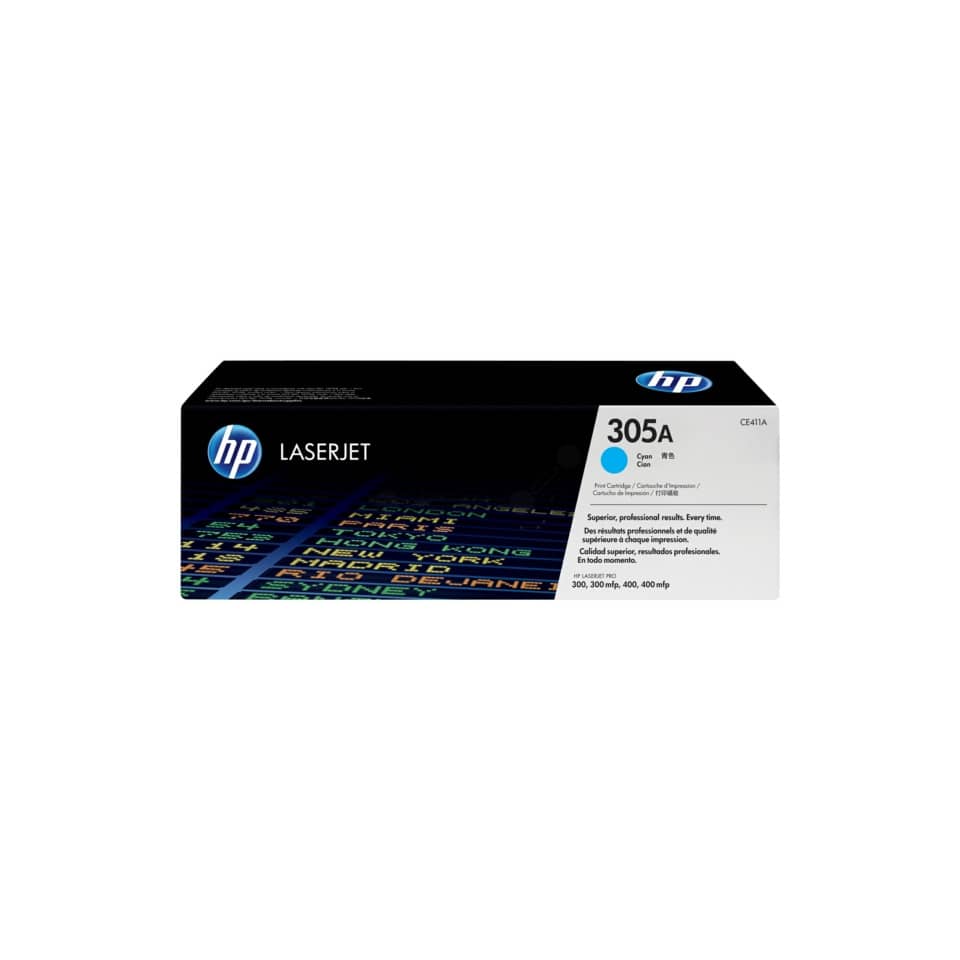 Original HP Tonerkartusche cyan (CE411A,305A,305AC,305ACYAN,NO305A,NO305AC,NO305ACYAN)