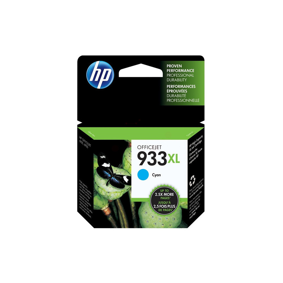 Original HP Tintenpatrone cyan High-Capacity (CN054AE,CN054AE#BGX,CN054AE#BGY,933XL,933XLC,933XLCYAN,NO933XL,NO933XLC,NO933XLCYAN)