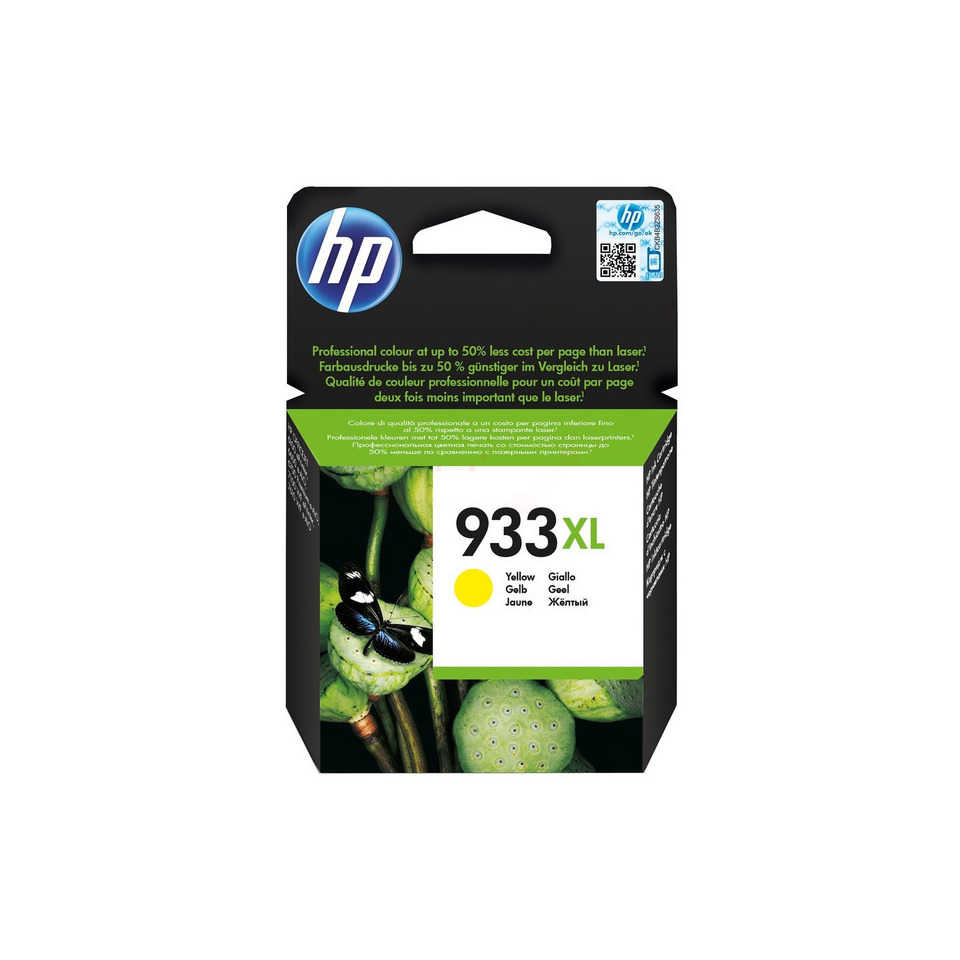 Original HP Tintenpatrone gelb High-Capacity (CN056AE,CN056AE#BGX,CN056AE#BGY,933XL,933XLY,933XLYELLOW,NO933XL,NO933XLY,NO933XLYELLOW)