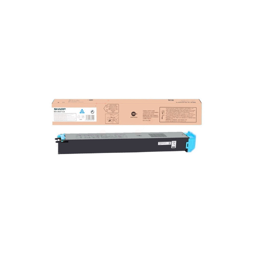 Original Sharp Toner cyan (MX-36GTCA)