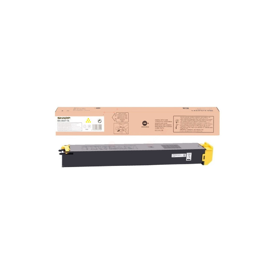Original Sharp Toner gelb (MX-36GTYA)