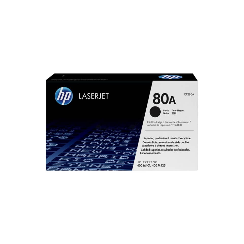 Original HP Tonerkartusche schwarz (CF280A,80A,80ABK,80ABLACK,NO80A,NO80ABK,NO80ABLACK)