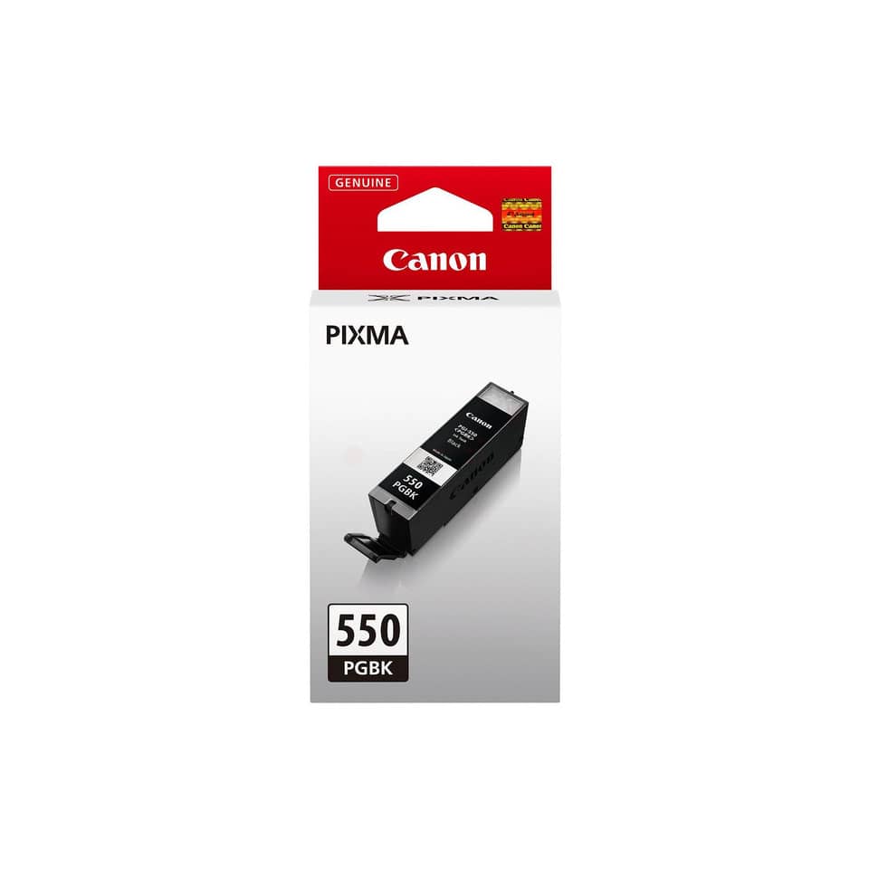 Original Canon Tintenpatrone schwarz pigmentiert (6496B001,6496B001AA,PGI-550PGBK)