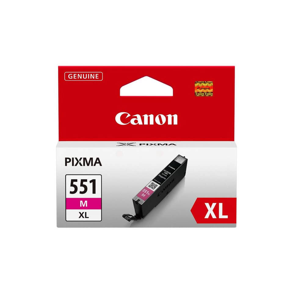 Original Canon Tintenpatrone magenta High-Capacity (6445B001,6445B001AA,CLI-551MXL)