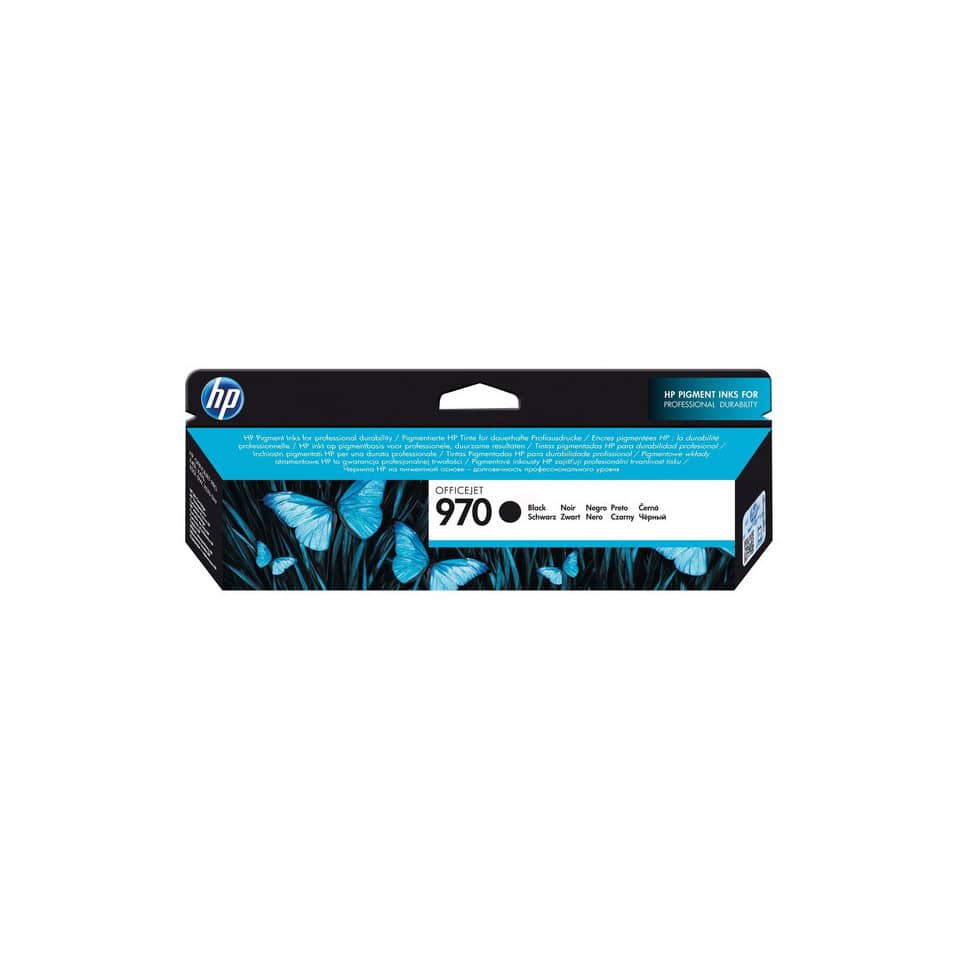 Original HP Tintenpatrone schwarz (CN621AE,970,970BK,970BLACK,NO970,NO970BK,NO970BLACK)