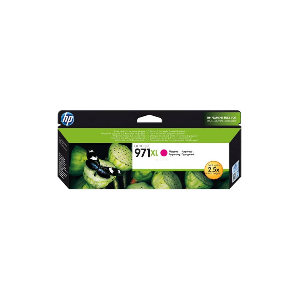 Original HP Tintenpatrone magenta High-Capacity (CN627AE,971XL,971XLM,971XLMAGENTA,NO971XL,NO971XLM,NO971XLMAGENTA)