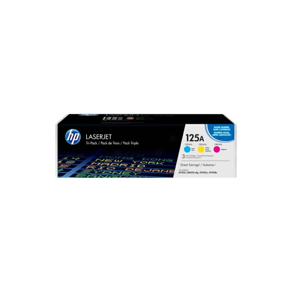 Original HP Tonerkartusche MultiPack C,M,Y (CF373AM,125A,NO125A)