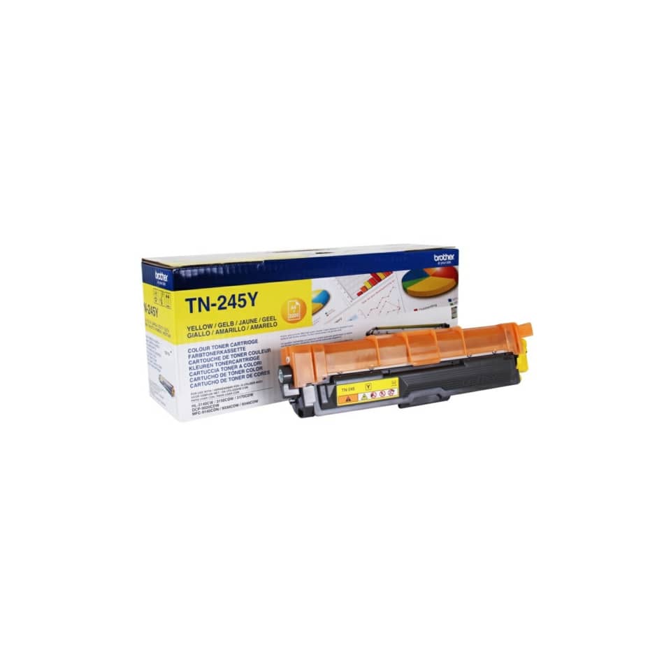 Original Brother Toner-Kit gelb High-Capacity (TN-245Y)