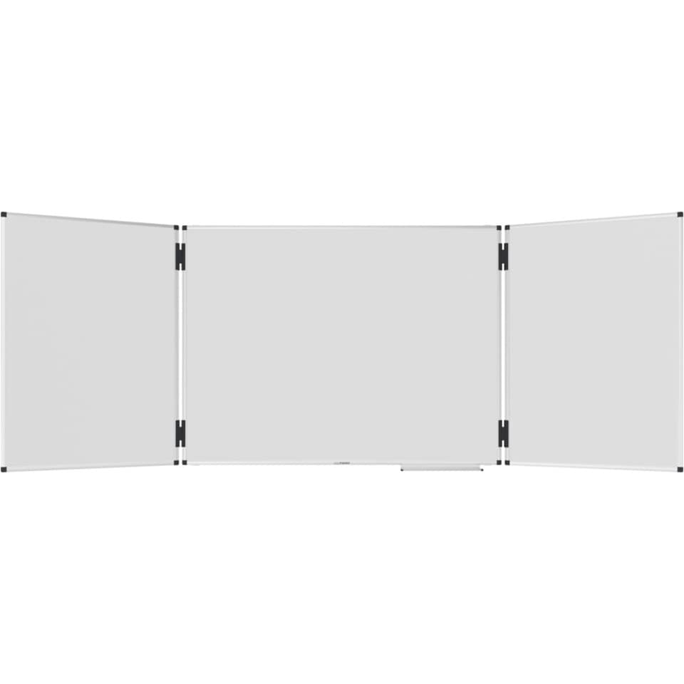 Klapptafel UNITE PLUS - 120 x 90 cm, 3 Tafeln, weiß