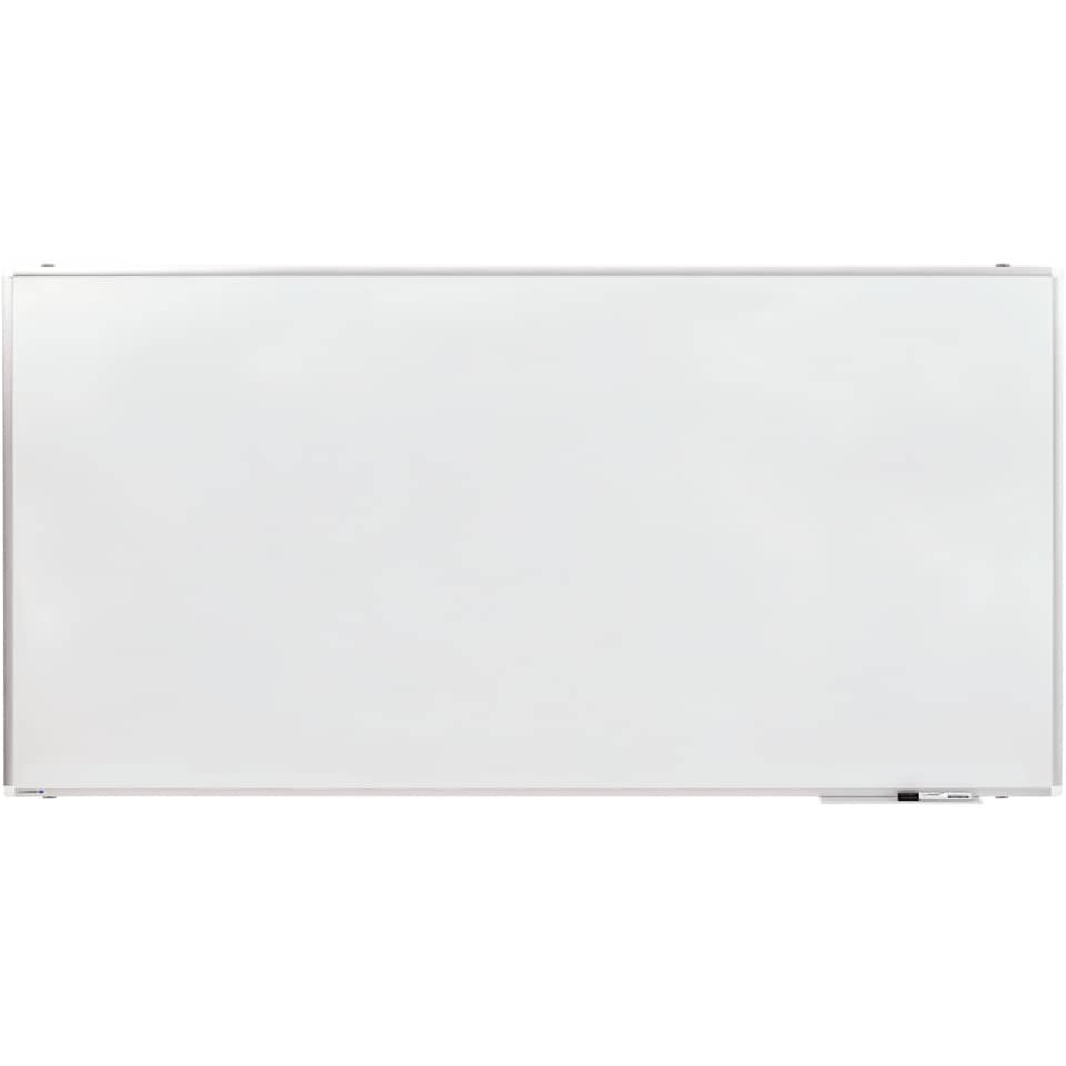 Whiteboardtafel Premium Plus - 200 x 100 cm, weiß, magnethaftend, Wandmontage