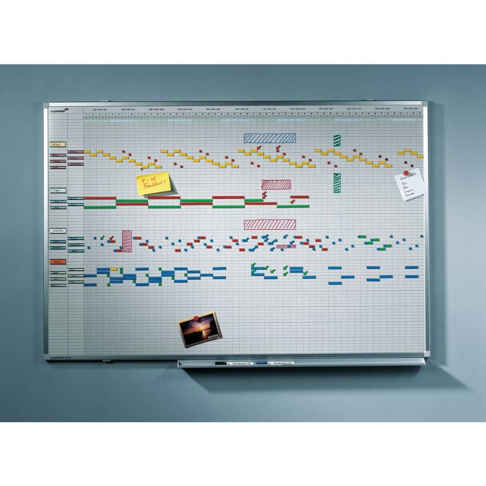 PROFESSIONAL Jahresplaner 12 Monate - 150 x 75 cm, 50 Pers.
