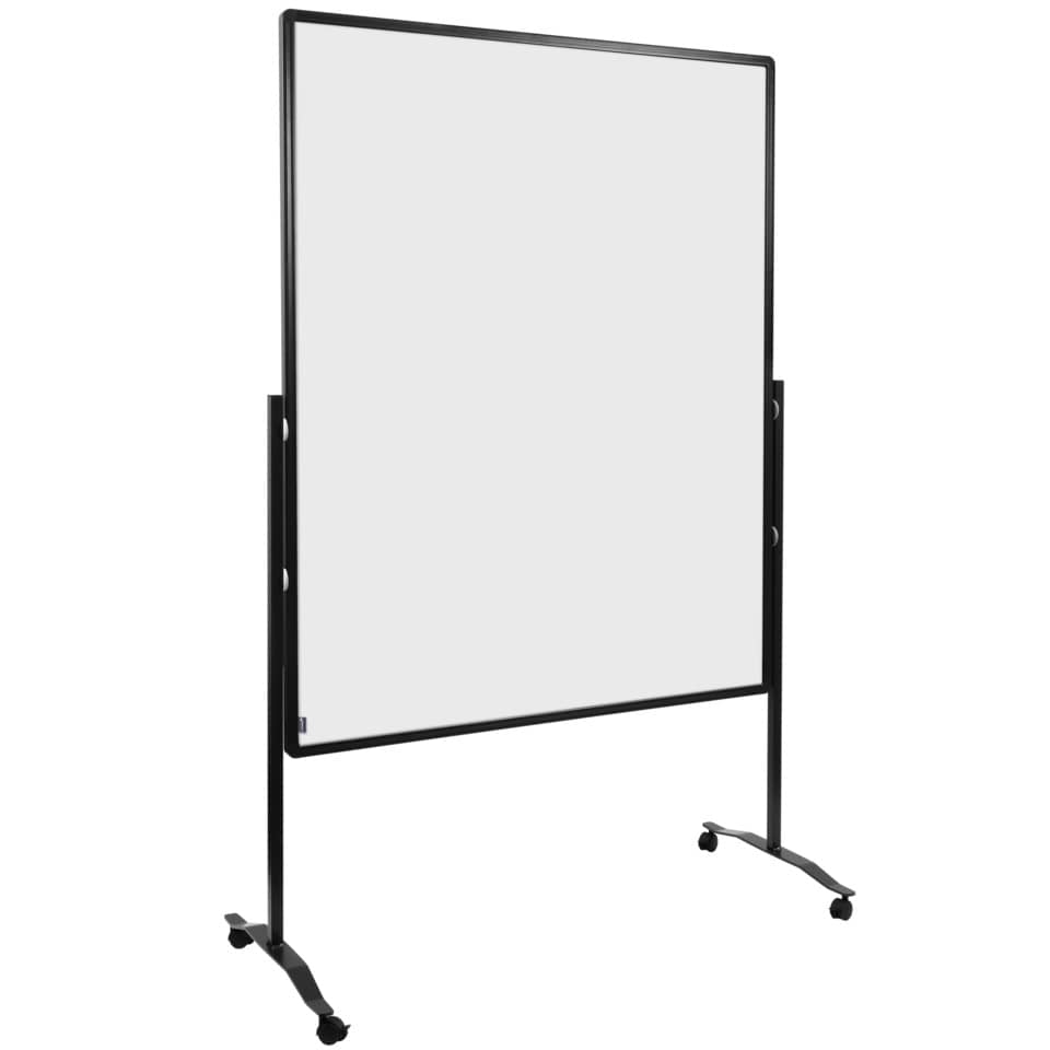 Moderationswand PREMIUM+ mobil - 120 x 150 cm, lackiert